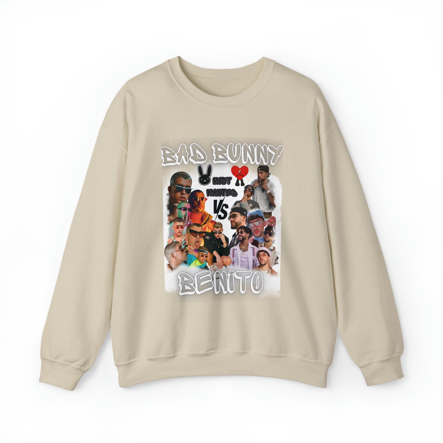 Bad Bunny vs Benito Crewneck Sweatshirt