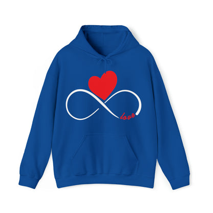 Love Infinity Heart Hoodie