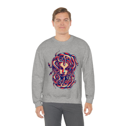 3D Medusa Crewneck Sweatshirt