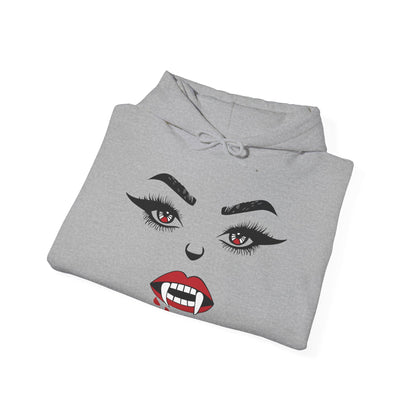 Sexy woman vampire mouth Hoodie