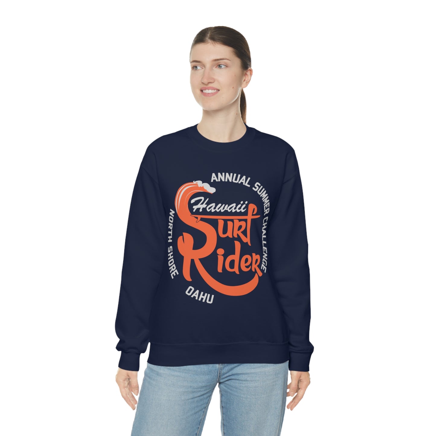 Surf Rider Hawaii Crewneck Sweatshirt