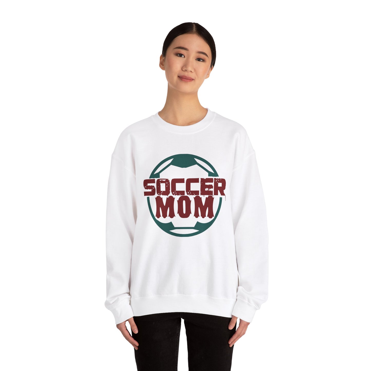 Soccer   Mom Crewneck Sweatshirt