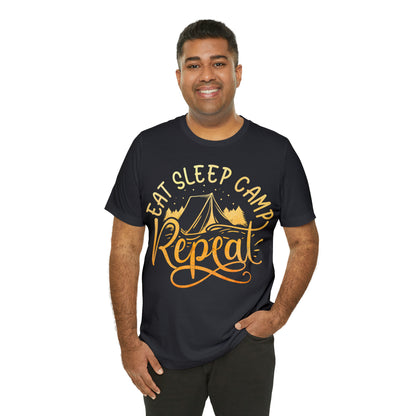 Eat Sleep Camp Repeat T-Shirt