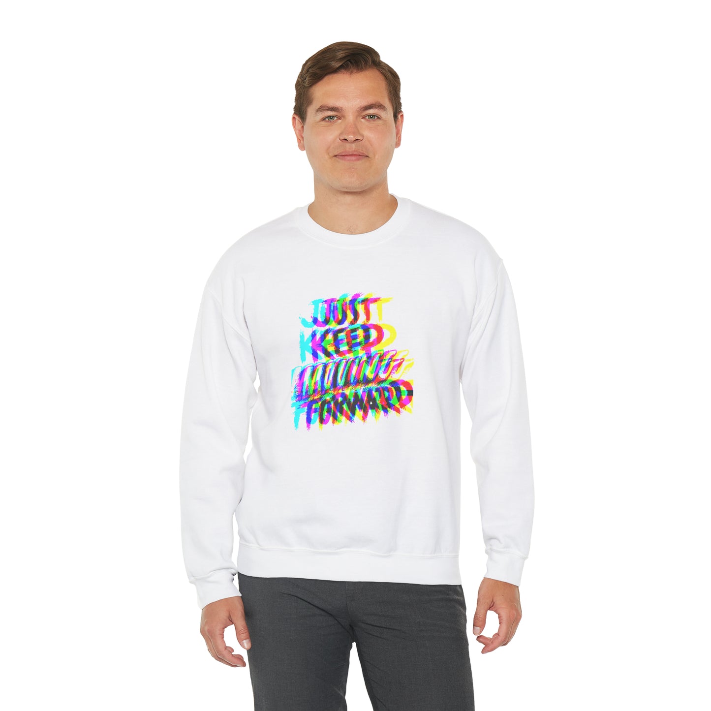 Just Keep Moving Forward Crewneck Sweatshirt