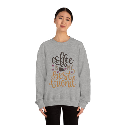 Coffee_is_my_best_friend Crewneck Sweatshirt