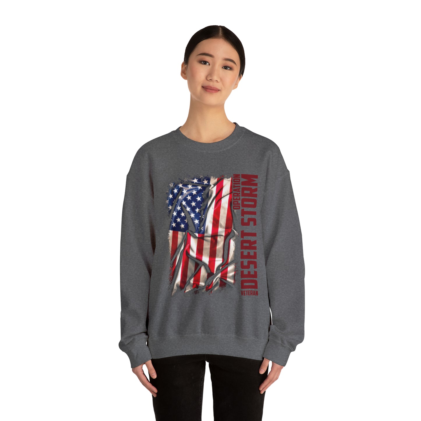 Operation desert storm Veteran Crewneck Sweatshirt