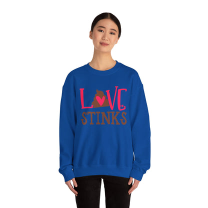 Love stinks Crewneck Sweatshirt