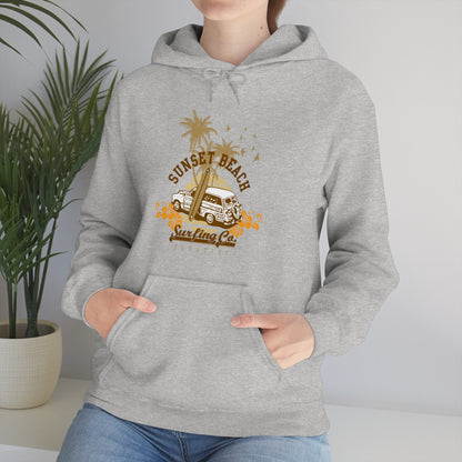 Sunset Beach Surfing Paradise Hoodie