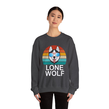 Lone wolf vintage Crewneck Sweatshirt