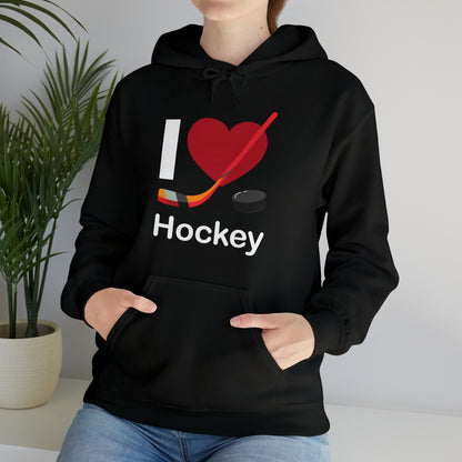 I love hockey Hoodie