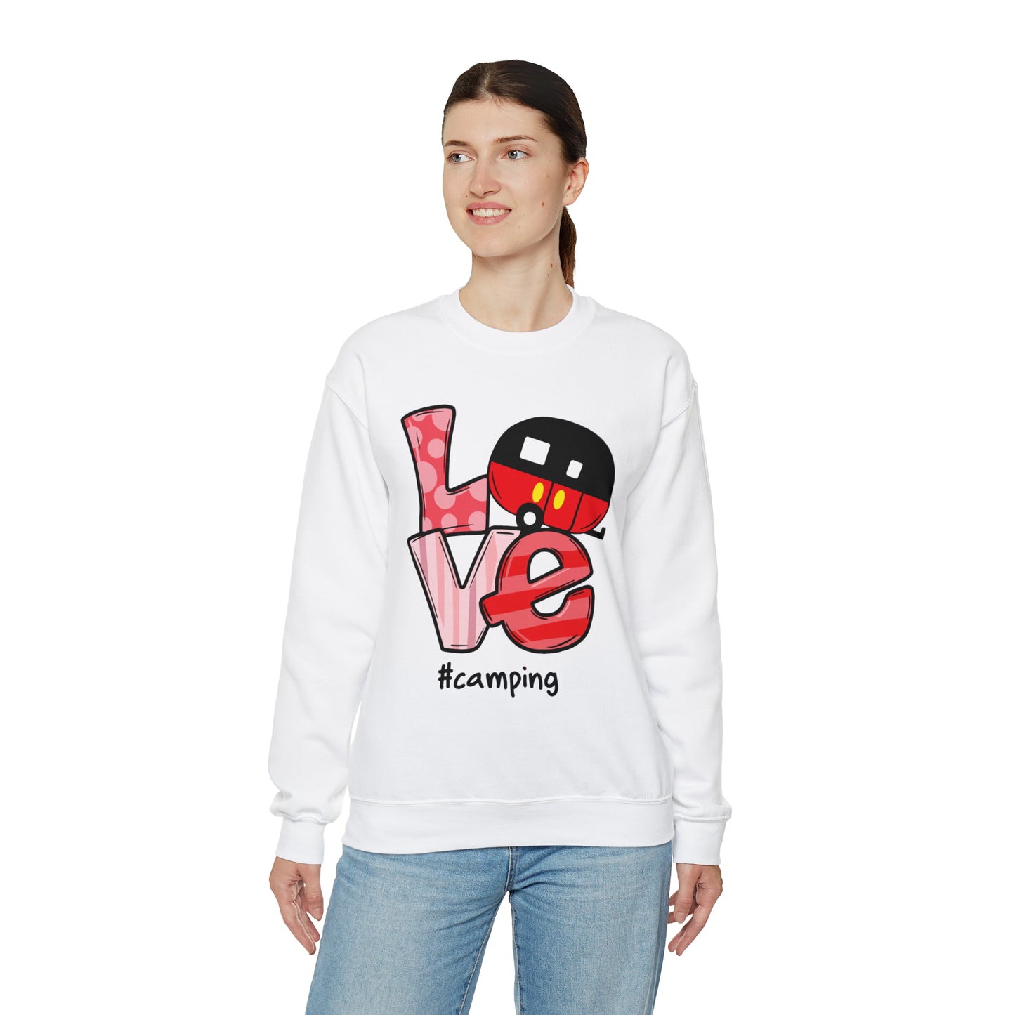 Camping Love Crewneck Sweatshirt