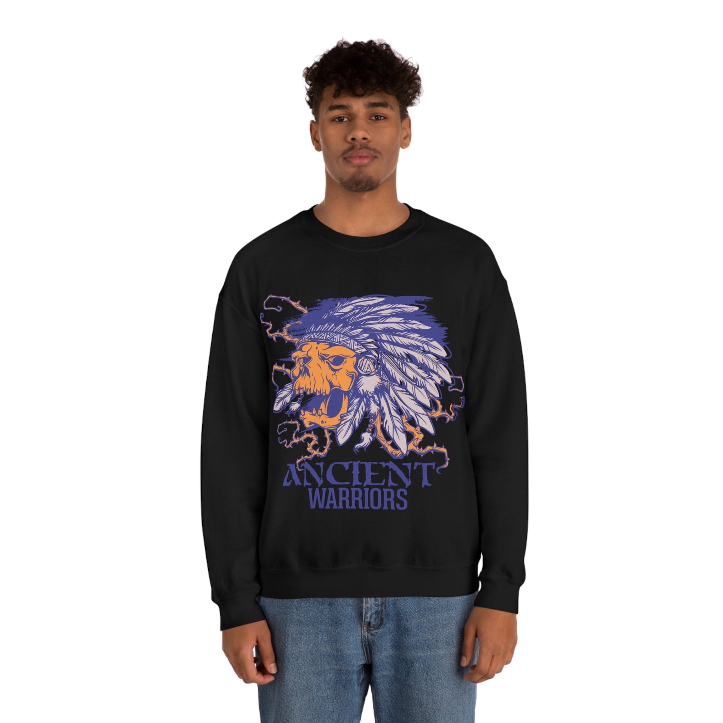 Ancient Warrior Chief Crewneck Sweatshirt