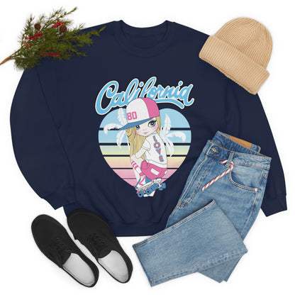 Love for California Crewneck Sweatshirt