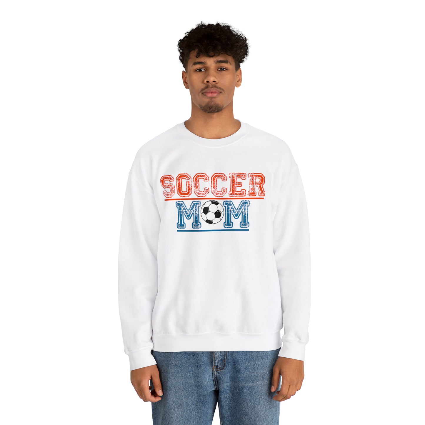 Soccer_MOM 3 Crewneck Sweatshirt