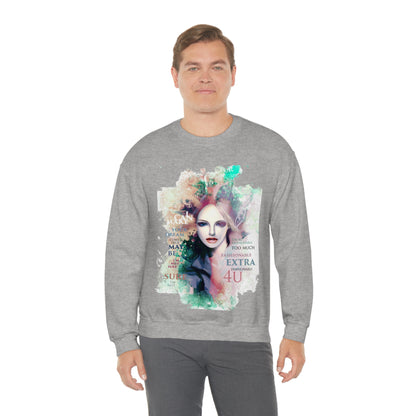 Fashionable Extra Crewneck Sweatshirt