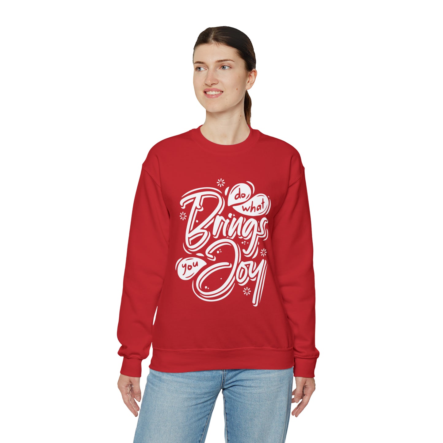 Do what brings you Joy Crewneck Sweatshirt