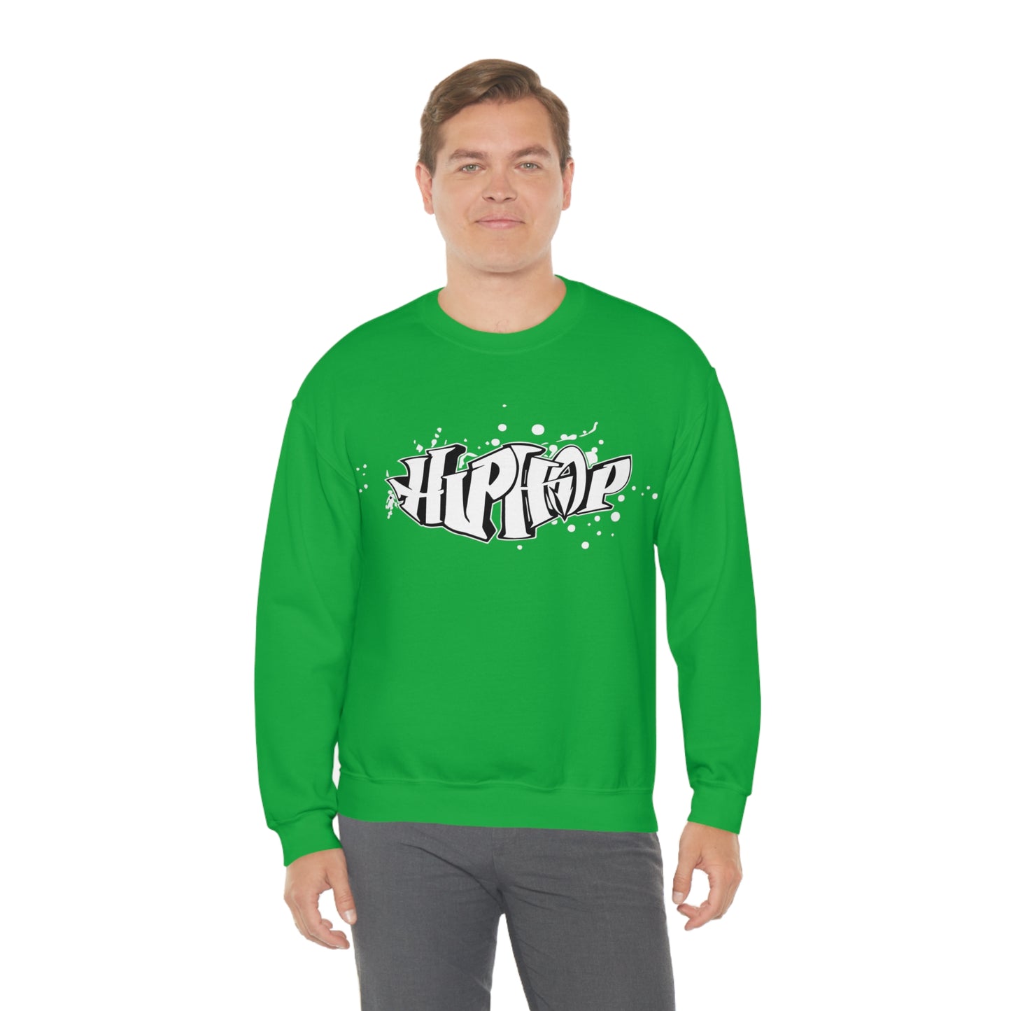 Hip Hop graffiti Crewneck Sweatshirt