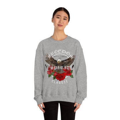 Freedom Spirit Eagle Crewneck Sweatshirt