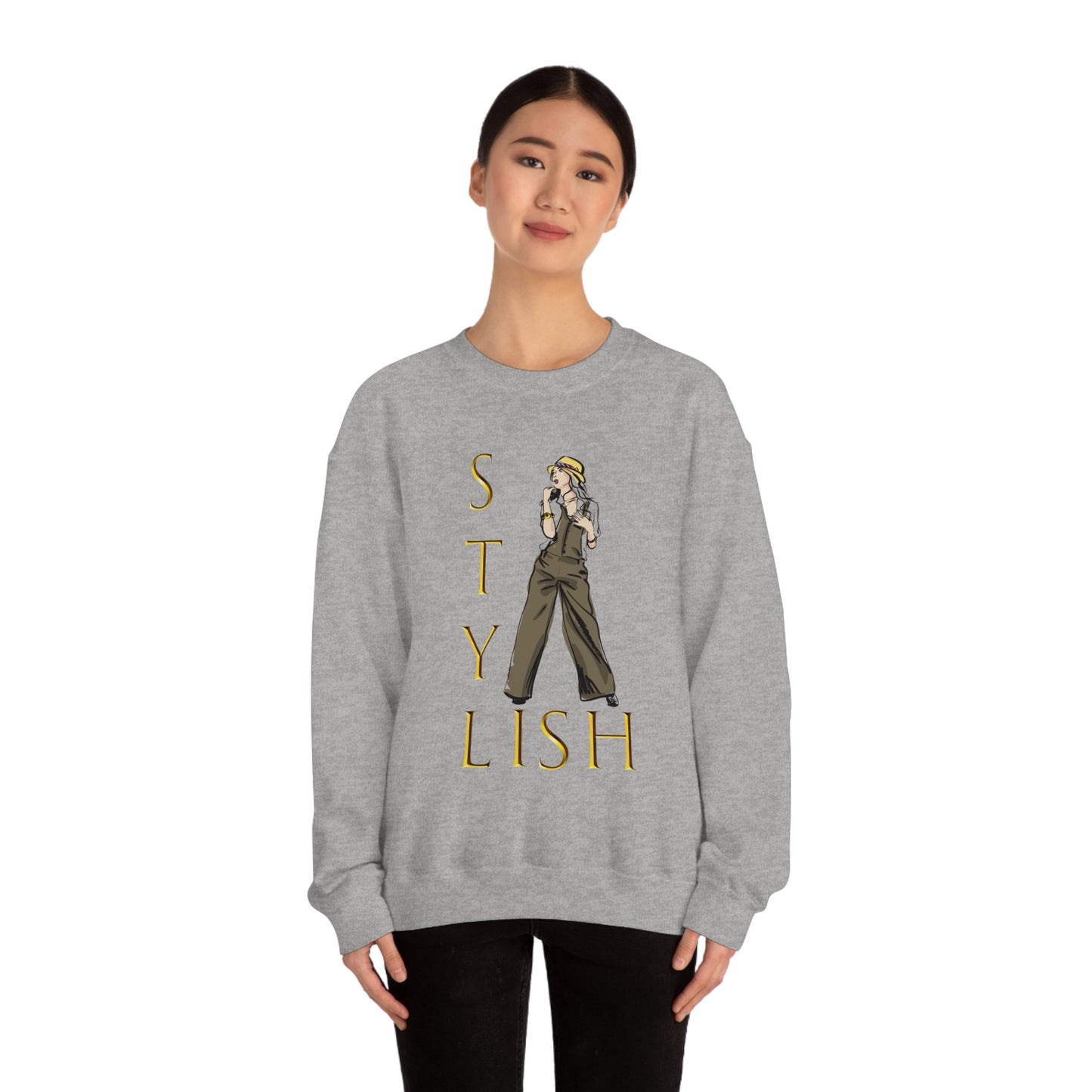 Stylish Crewneck Sweatshirt