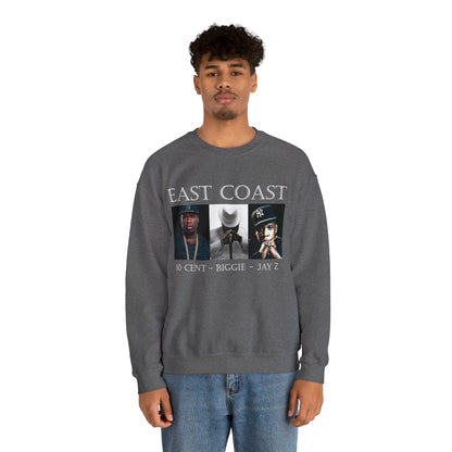 East Coast rappers Crewneck Sweatshirt