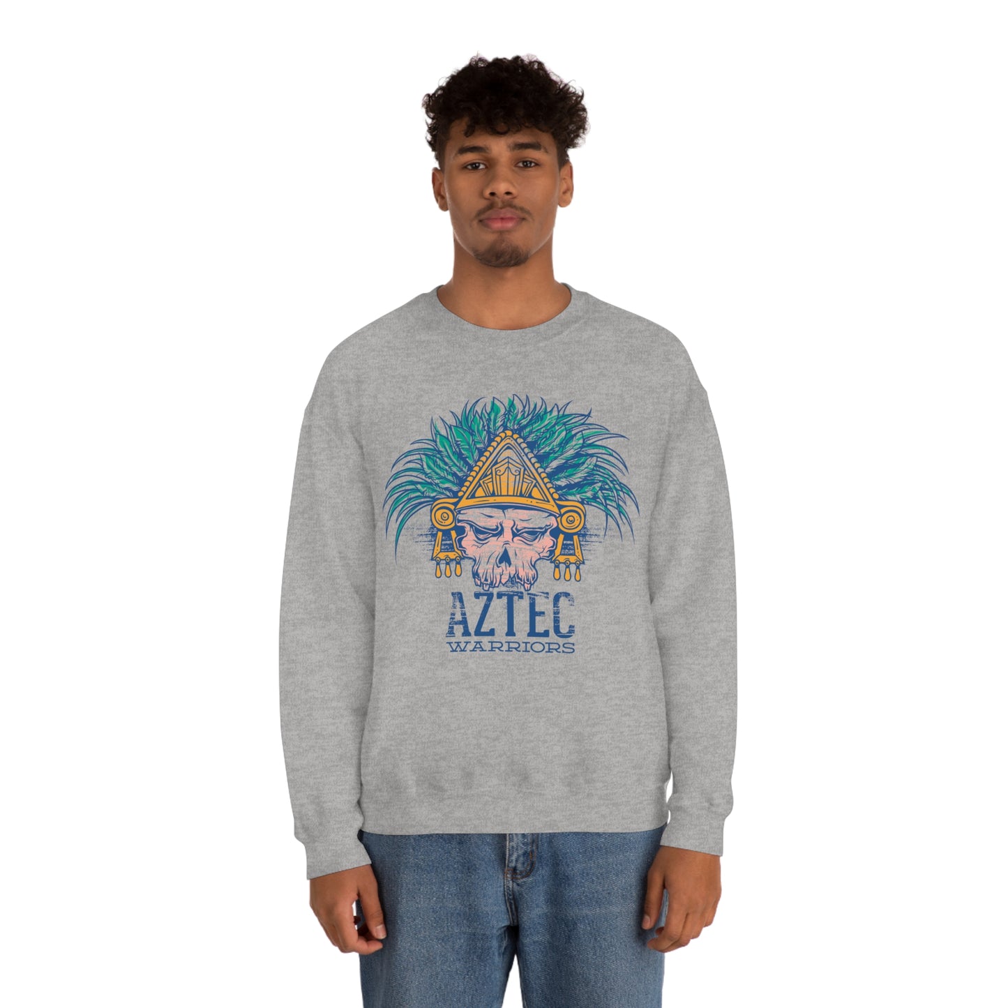 Aztec Warrior Crewneck Sweatshirt