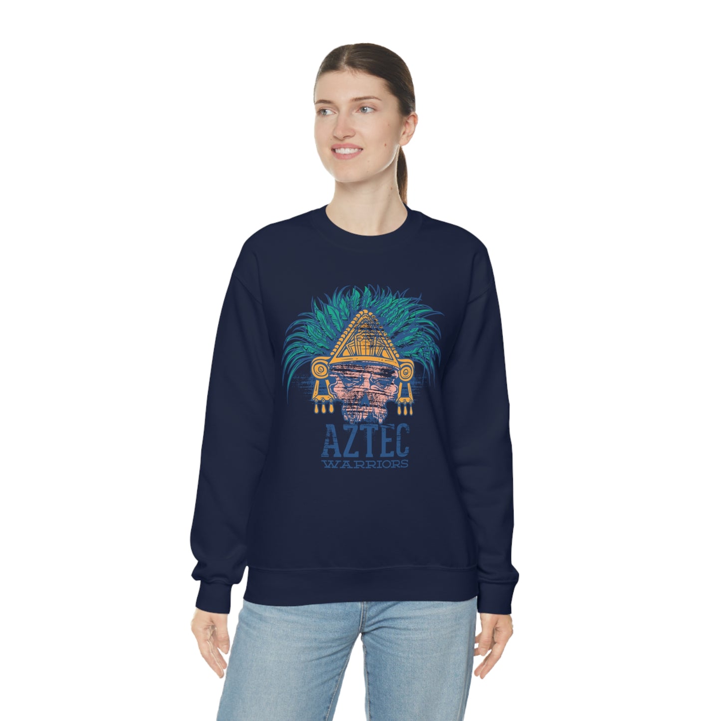 Aztec Warrior Crewneck Sweatshirt