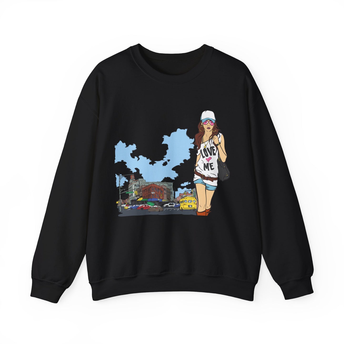 Street fashion Crewneck Sweatshirt