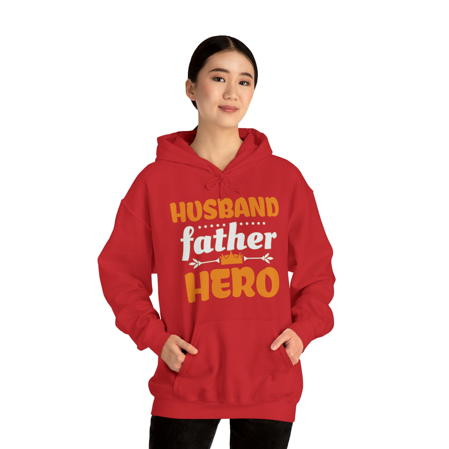 Husband Father Hero Hoodie