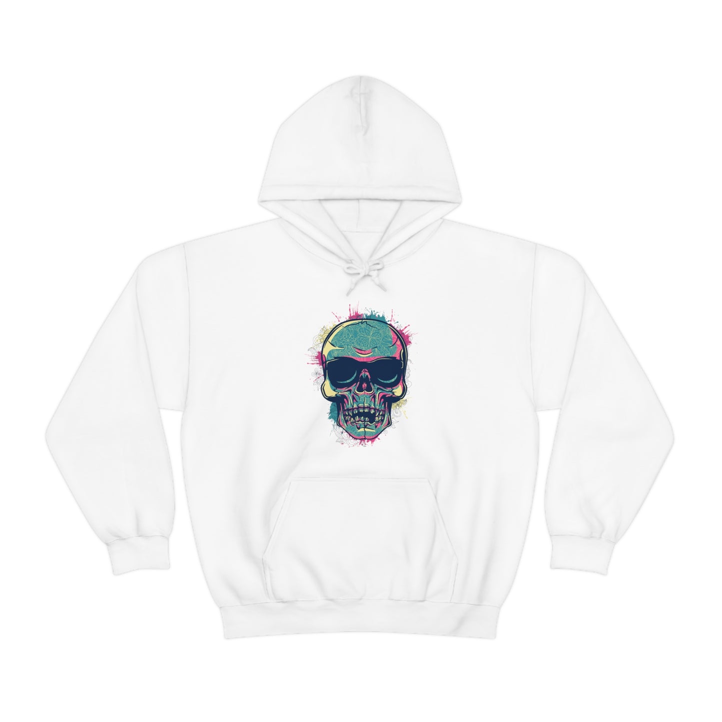 South Beach Skull Hoodie