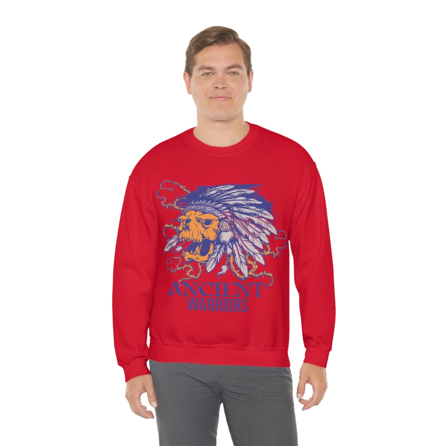 Ancient Warrior Chief Crewneck Sweatshirt