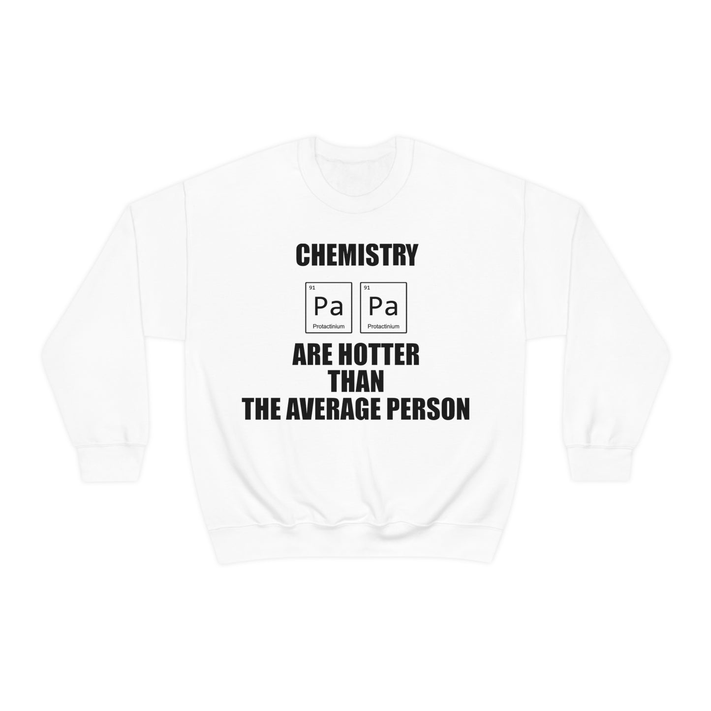 Chemistry Papa Crewneck Sweatshirt