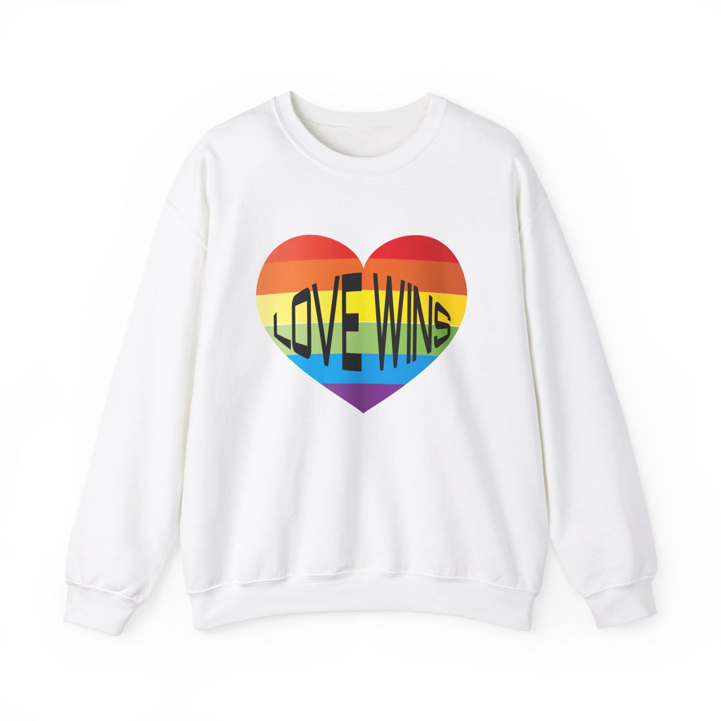 Love wins LGBTQ Crewneck Sweatshirt