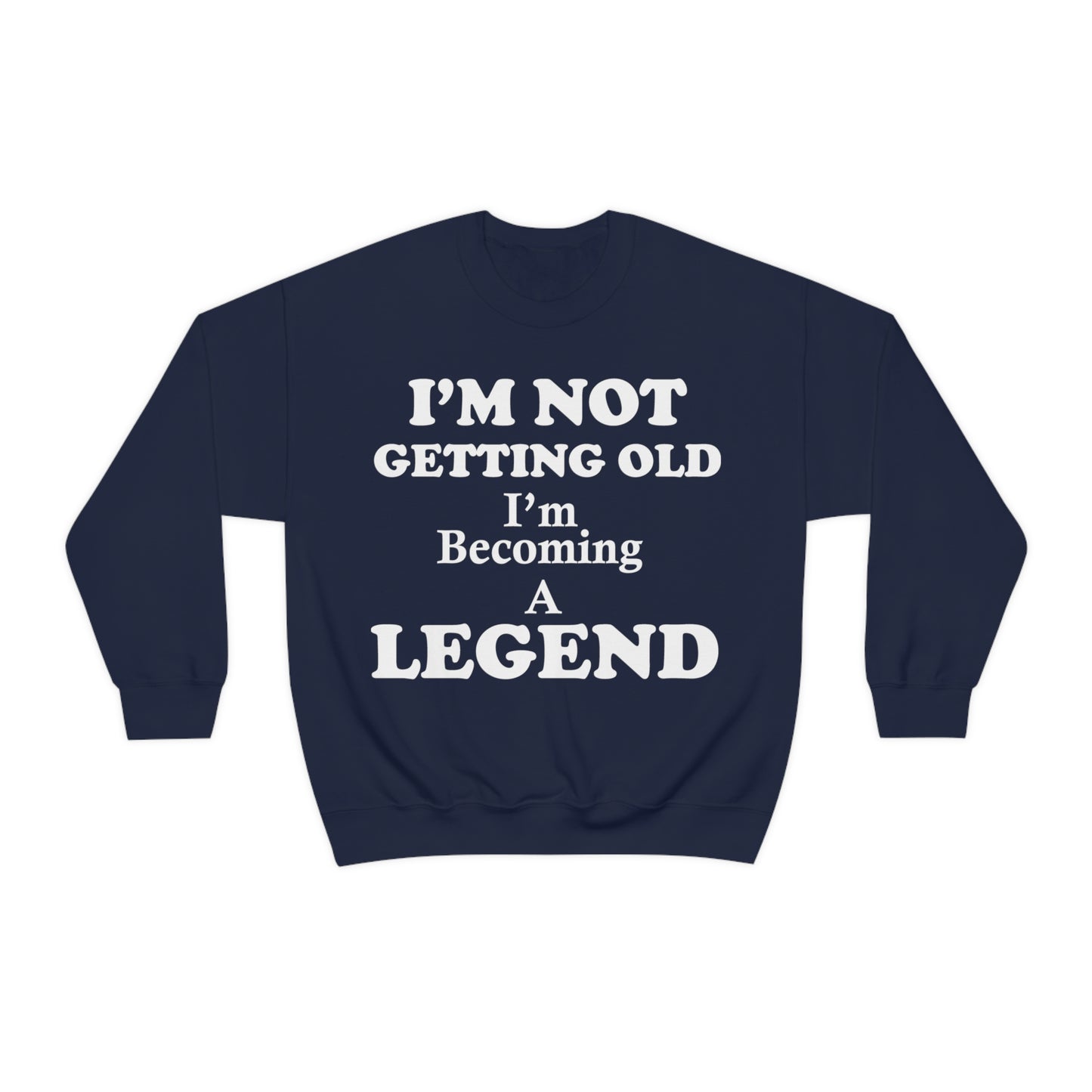 Becoming a legend Crewneck Sweatshirt