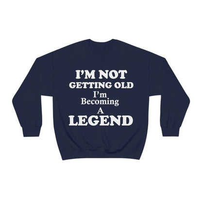 Becoming a legend Crewneck Sweatshirt