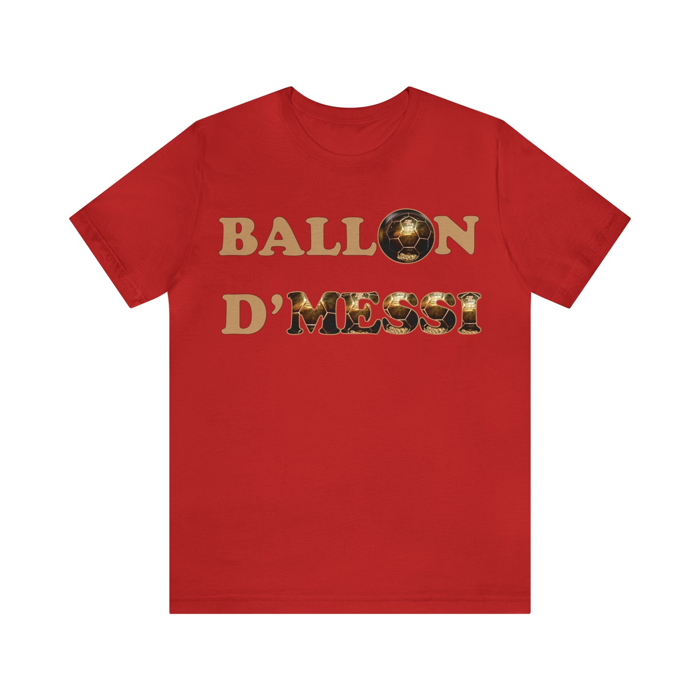 Ballon D'Messi Unisex Tee shirt