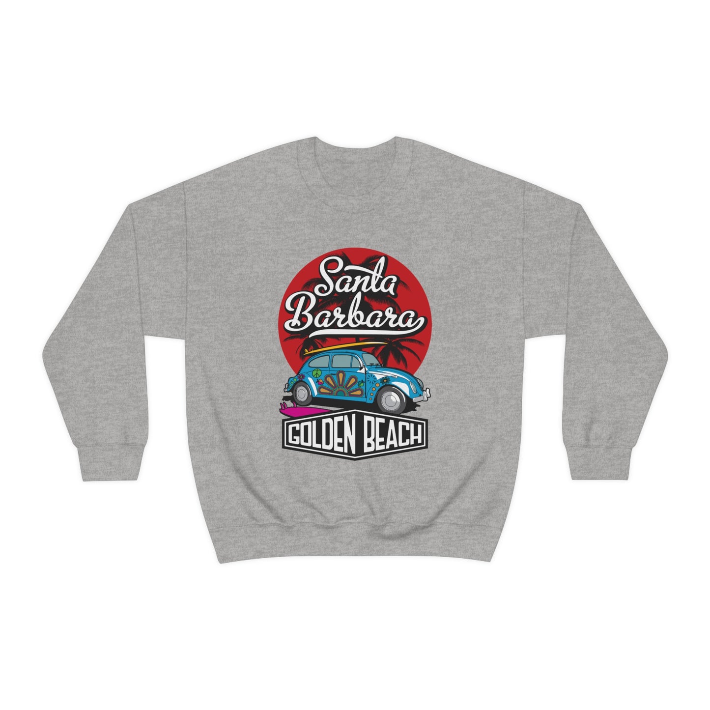 Golden Beach Buggy Crewneck Sweatshirt