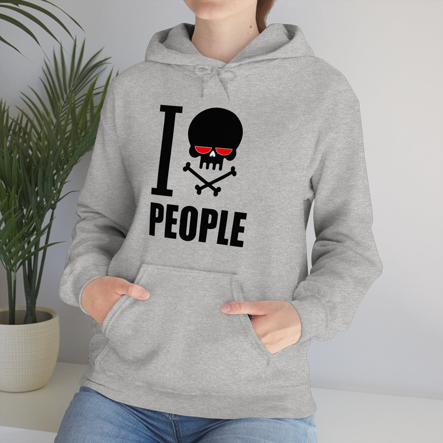 I hate people Hoodie