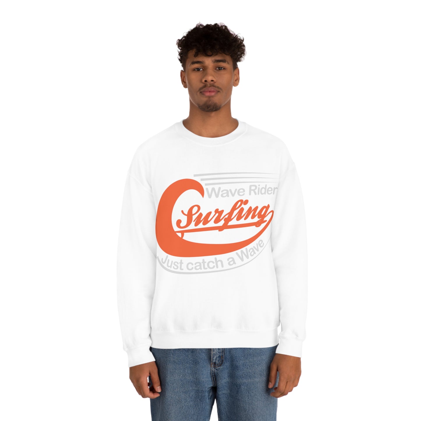 Wave Rider Crewneck Sweatshirt