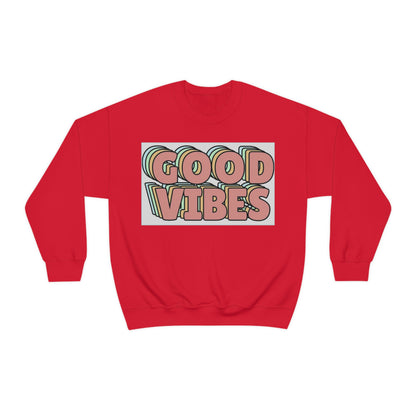 Good Vibes 3D Crewneck Sweatshirt