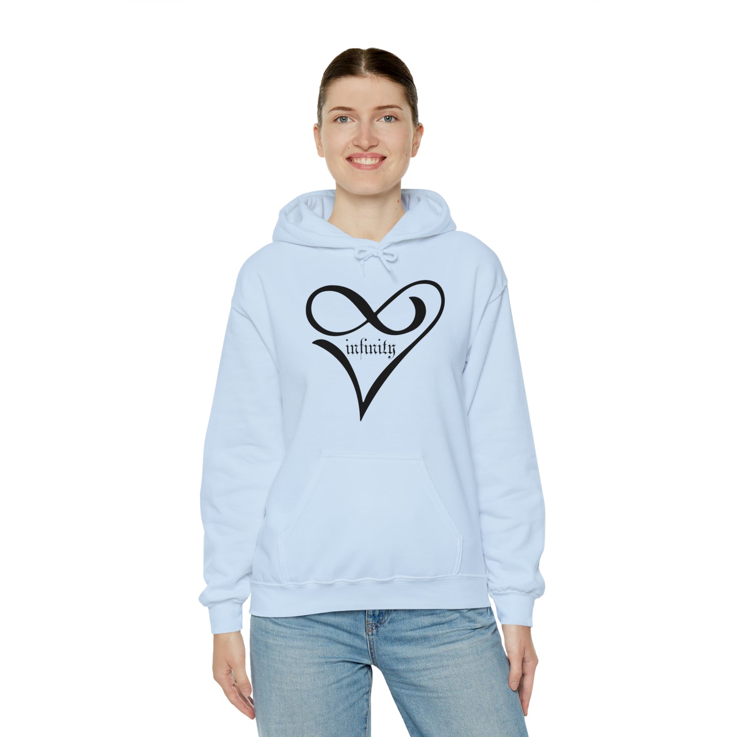 Infinity Heart symbol Hoodie