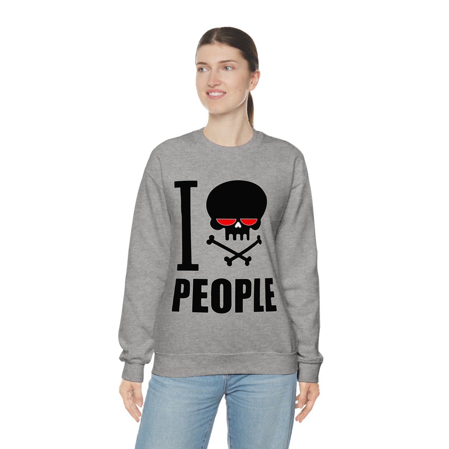 I hate people Crewneck Sweatshirt