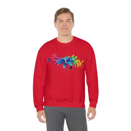 Beautiful colorful flowers Crewneck Sweatshirt