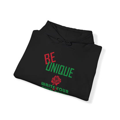 Be unique and write your story Hoodie