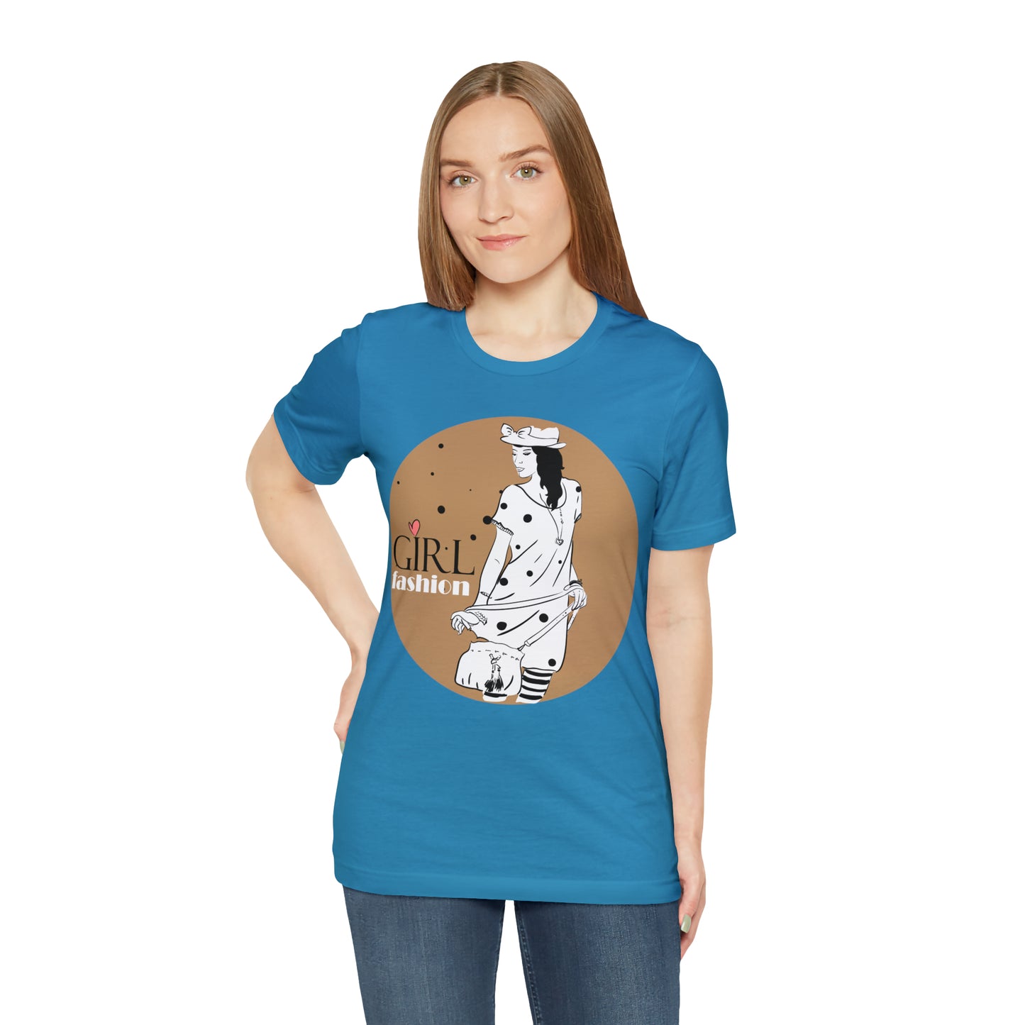 Polka dot Girl fashion T-Shirt