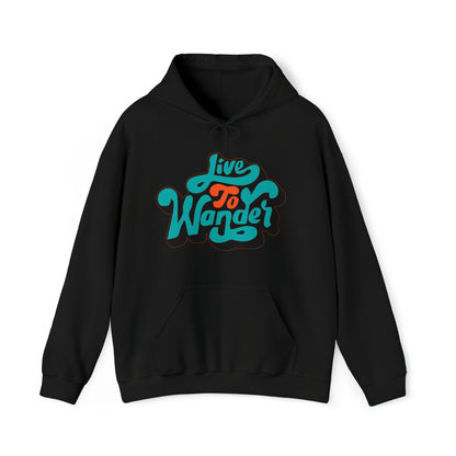 Live to wonder vintage Hoodie