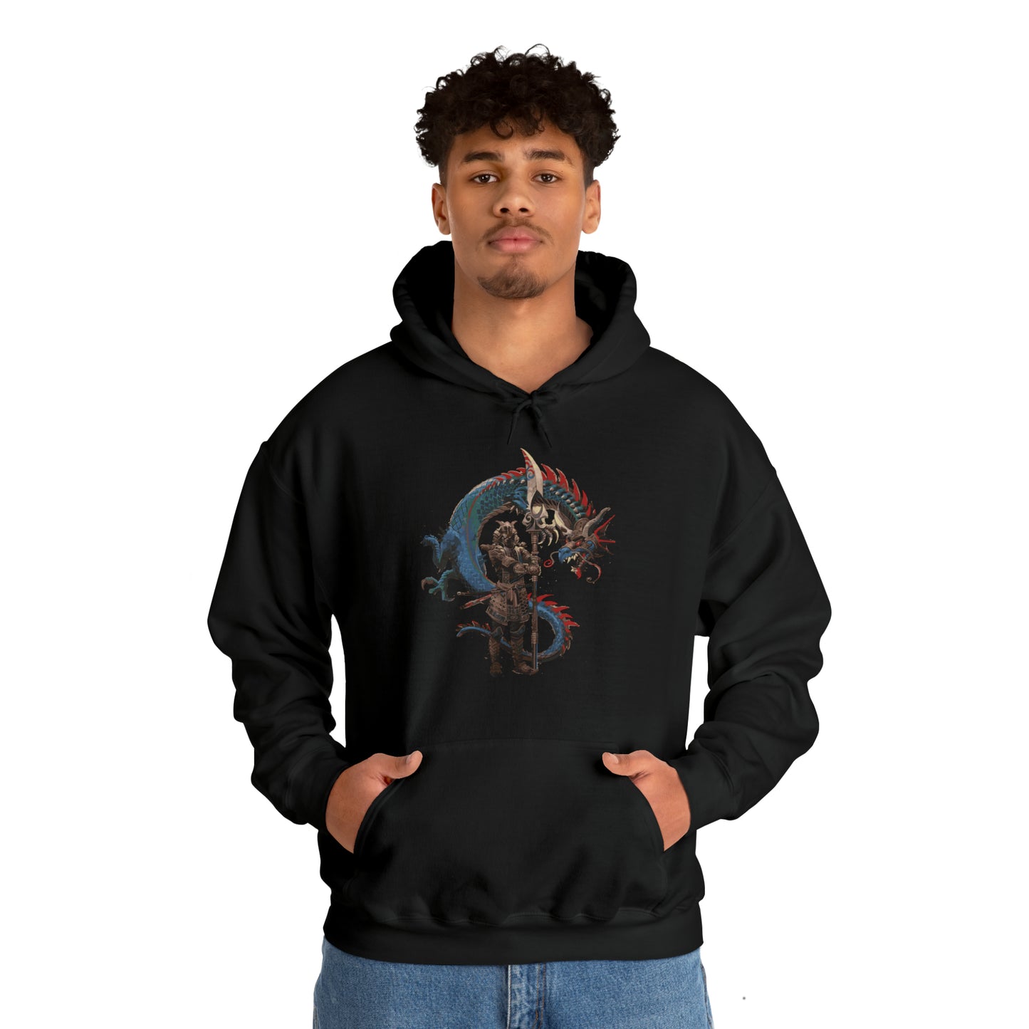 Colorful dragon guardian Hoodie