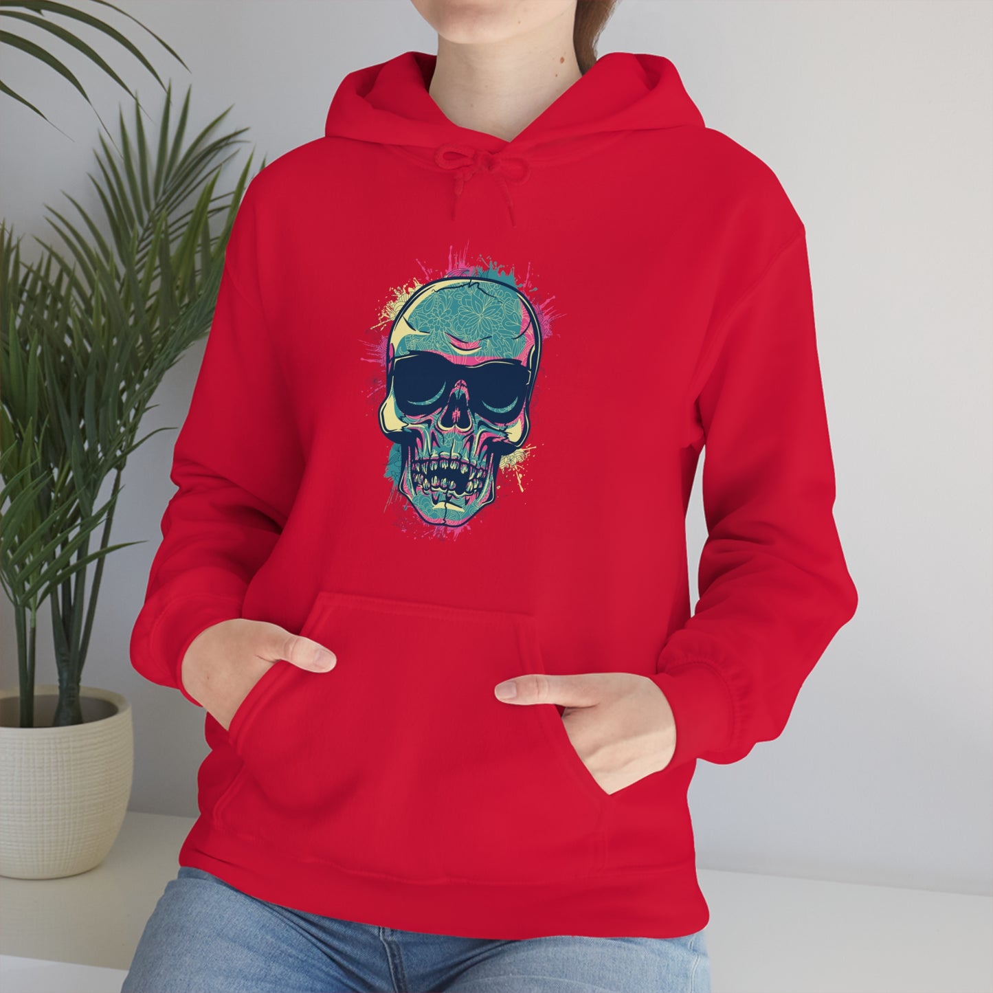 South Beach Skull Hoodie