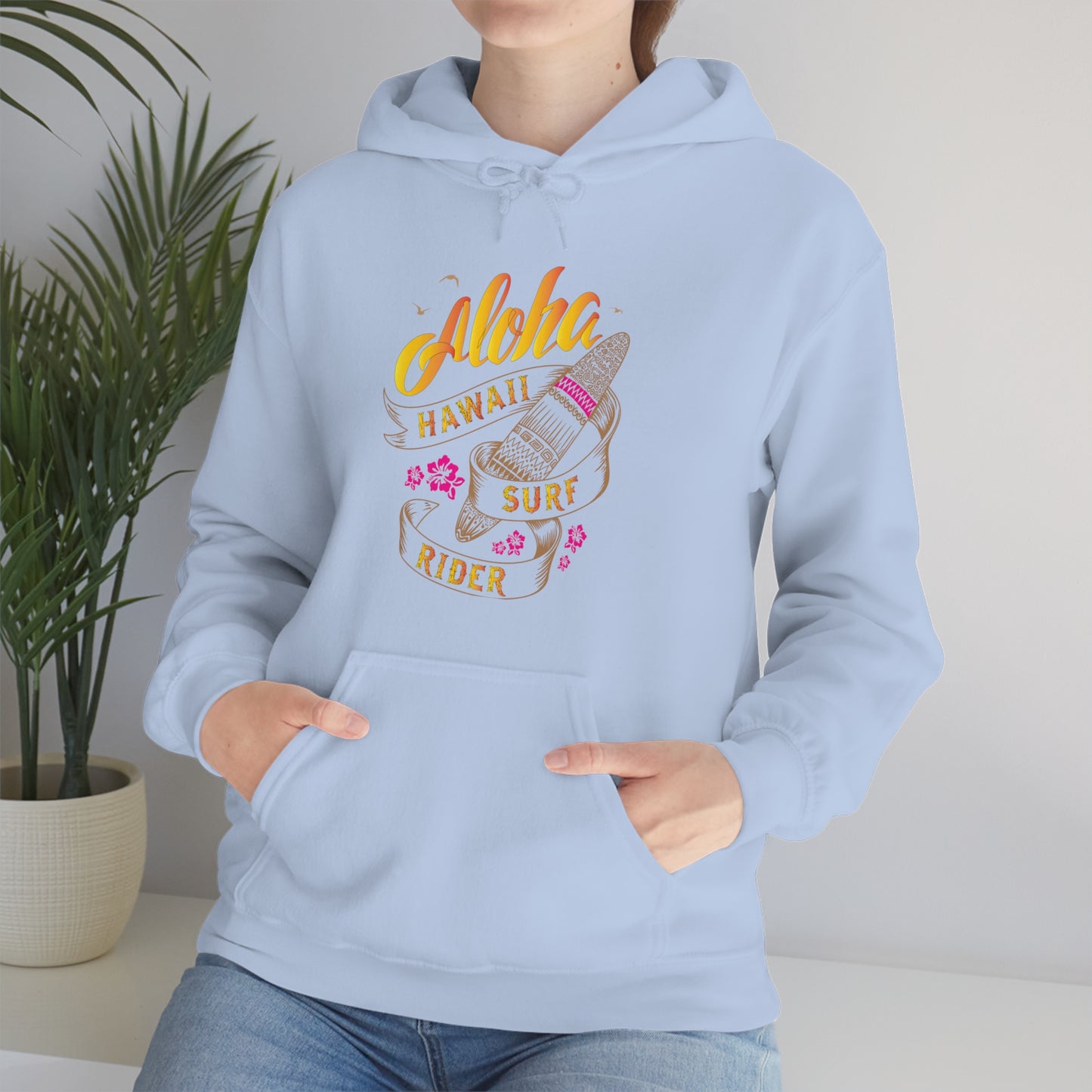 Aloha Hawaii Surf Rider Hoodie