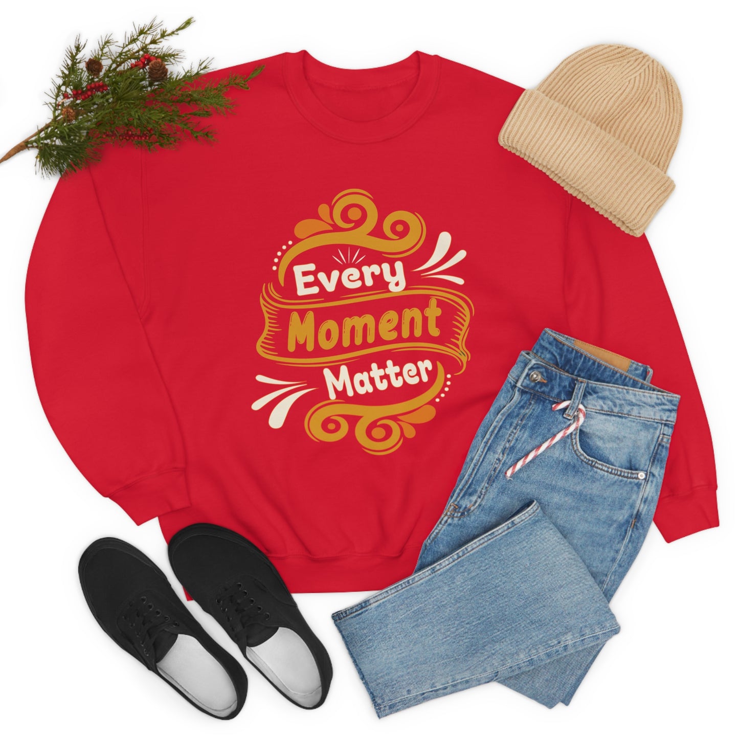 Every Moment Matter Crewneck Sweatshirt