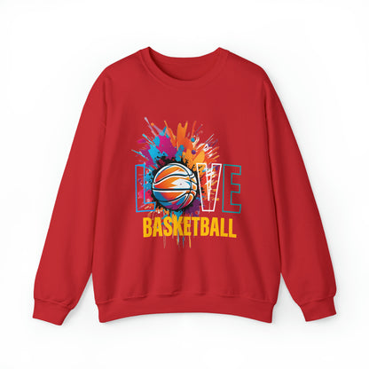 Love basketball Crewneck Sweatshirt